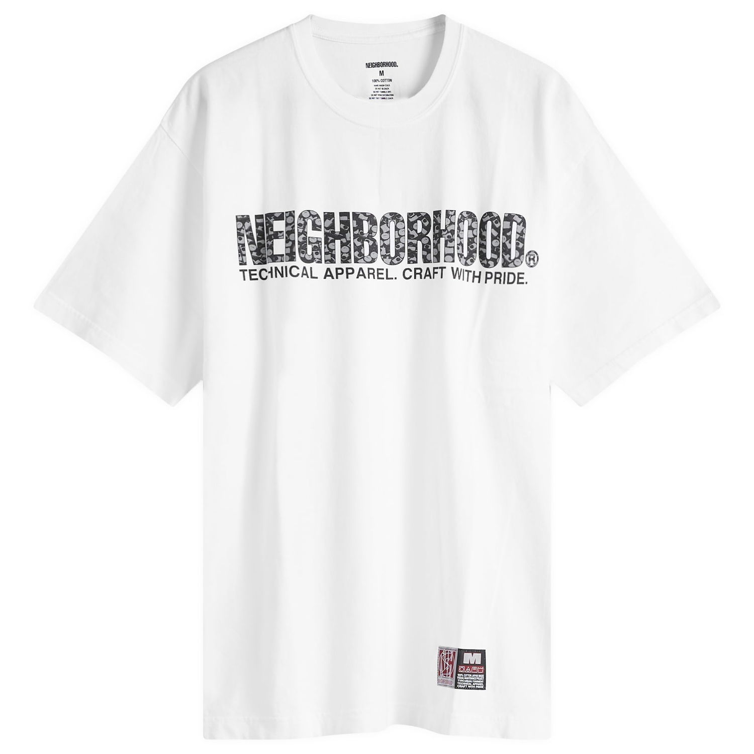 Тениска Neighborhood Subware SS-2 Graphic T-Shirt Бяло | 242PC49N-ST02-WHT, 0