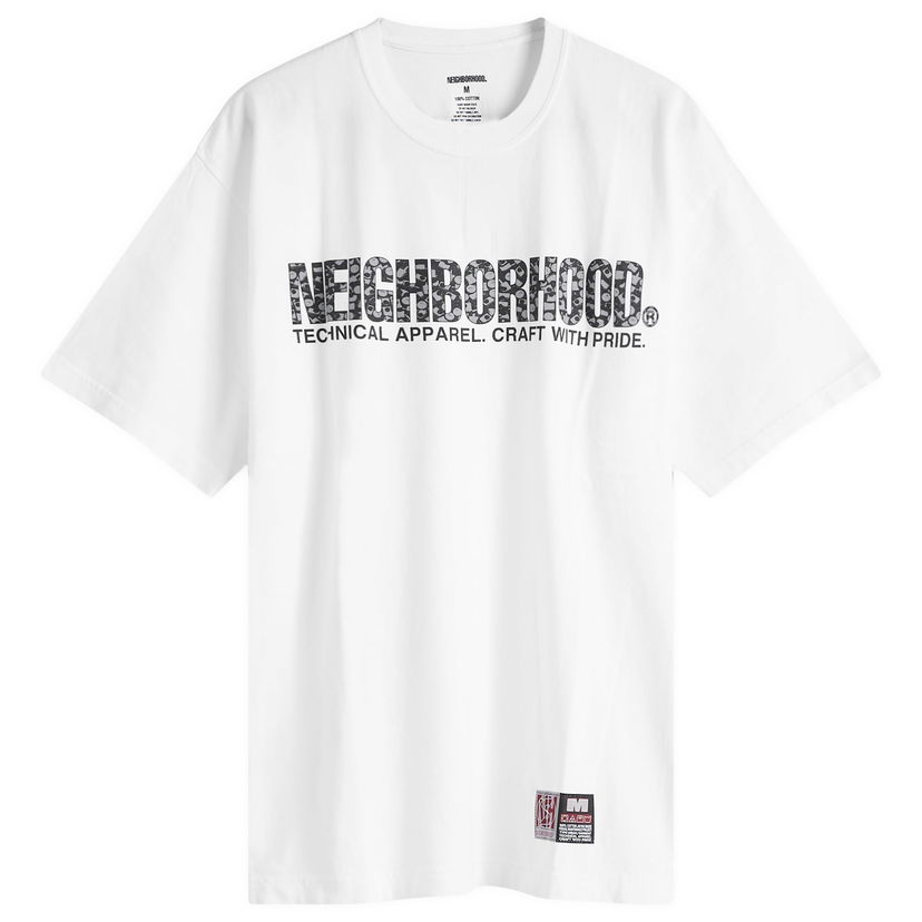 Тениска Neighborhood Subware SS-2 Graphic T-Shirt Бяло | 242PC49N-ST02-WHT