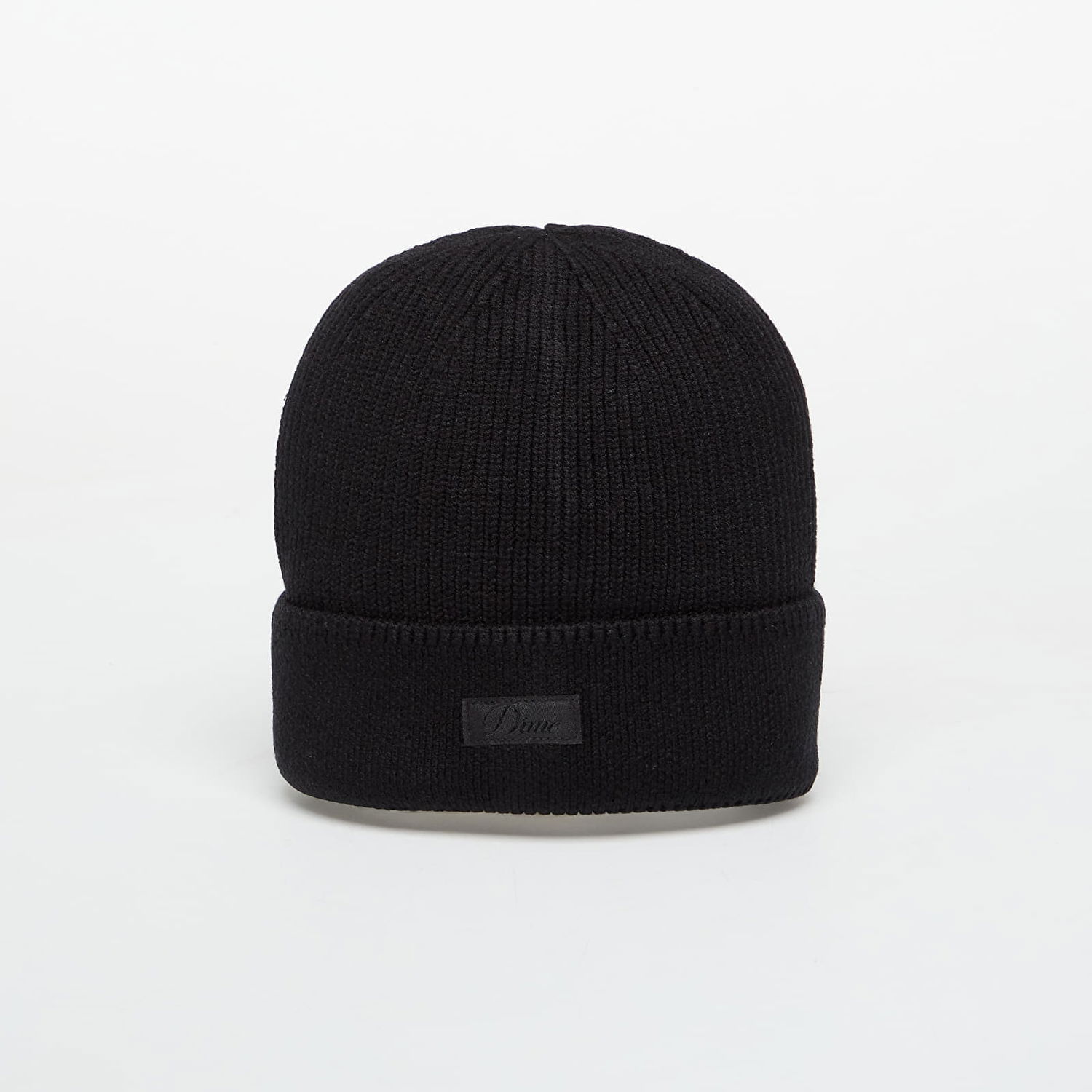 Шапка Dime Cursive Rib Beanie Черно | DIMEHO2529BLK, 0