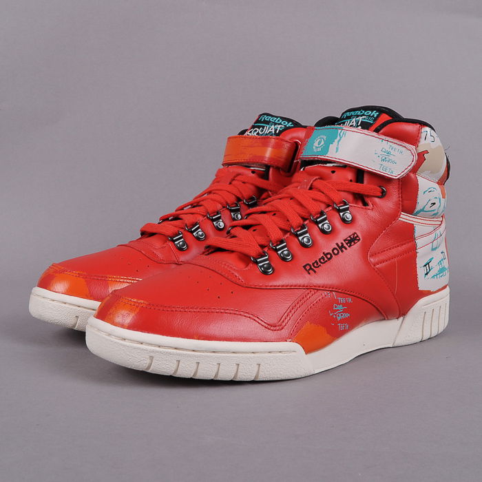 Кецове и обувки Reebok Exofit Plus Hi Basquiat Червено | v48183, 0