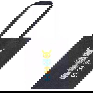 Голяма пазарска чанта A.P.C. Pokémon x Lou Tote Bag Тъмно синьо | COCSX-M61908-IAI, 0