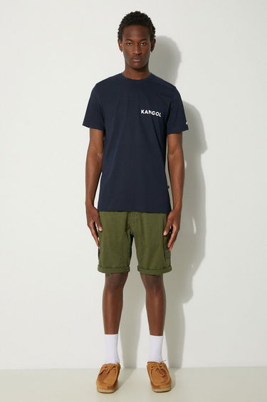 Тениска Kangol Heritage Basic T-Shirt With Print Синьо | KLHB003, 1