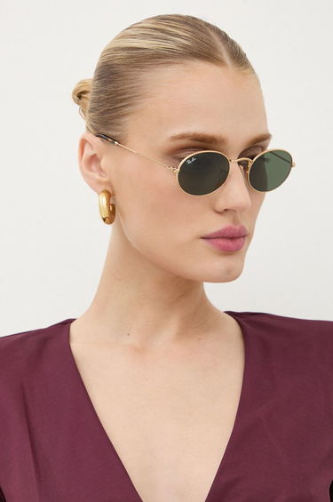 Слънчеви очила Ray-Ban Ray-Ban Oval Sunglasses undefined | 0RB3547N.001, 0