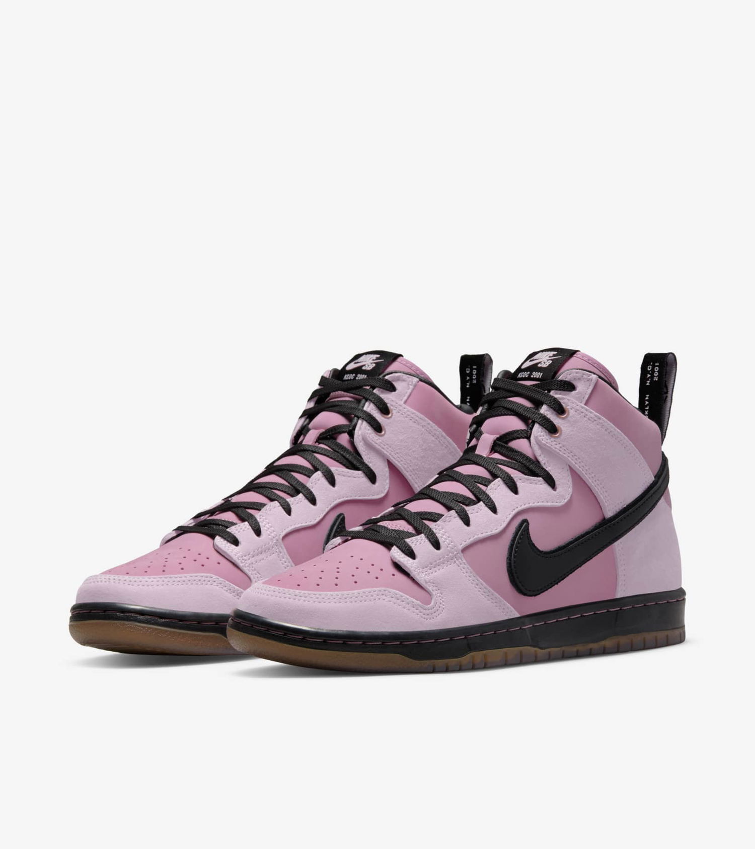 Кецове и обувки Nike SB KCDC x Dunk High Розово | DH7742-600, 1