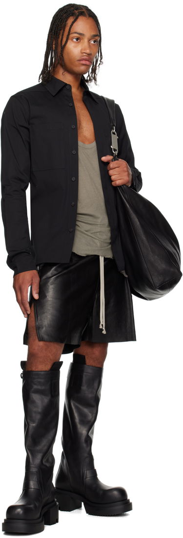 Чанта през рамо Rick Owens Rick Owens Concordians Gemini Shoulder Bag Черно | RA02E0724 LBU, 3