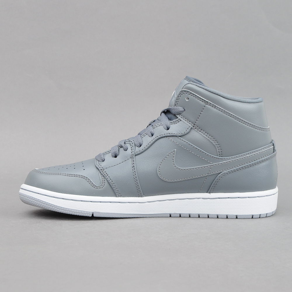 Кецове и обувки Jordan Air Jordan 1 Mid ''Cool Grey'' Сиво | 554724-031, 0