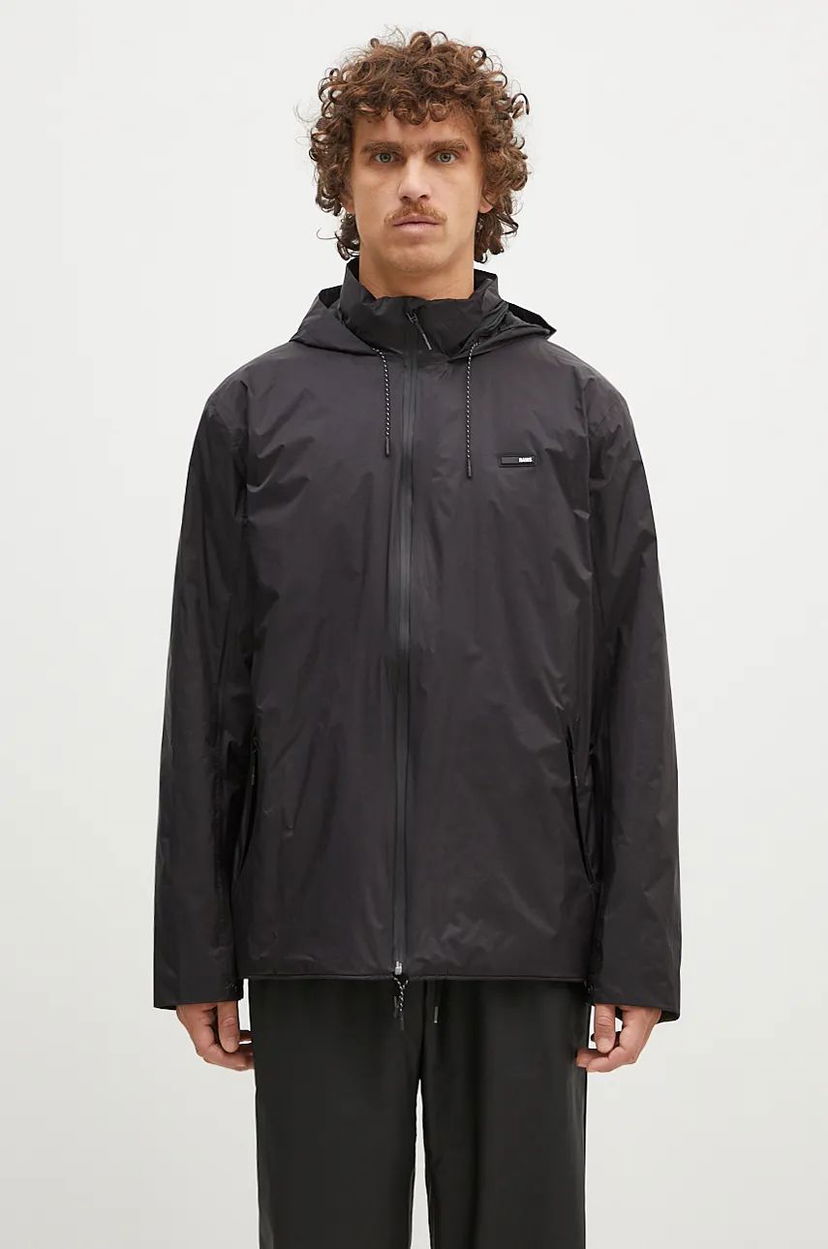 Ветровка Rains Padded Nylon Jacket Черно | 15470.BLACK