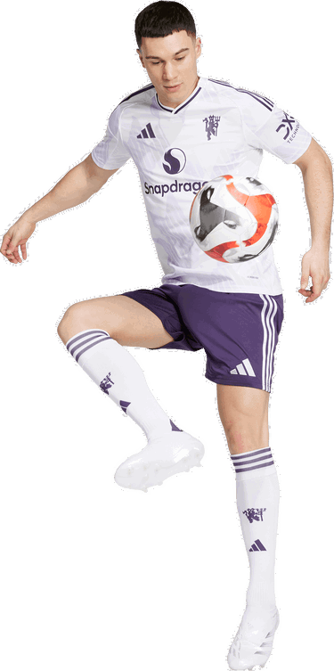 Къси панталони adidas Performance Manchester United 25/26 Away Shorts Лилаво | KA5443, 4