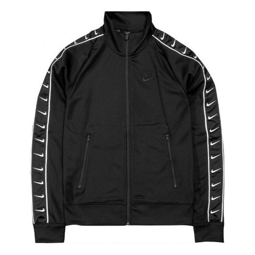 Суитчър Nike Sports Jacket With Stand Collar Черно | AR3140-010