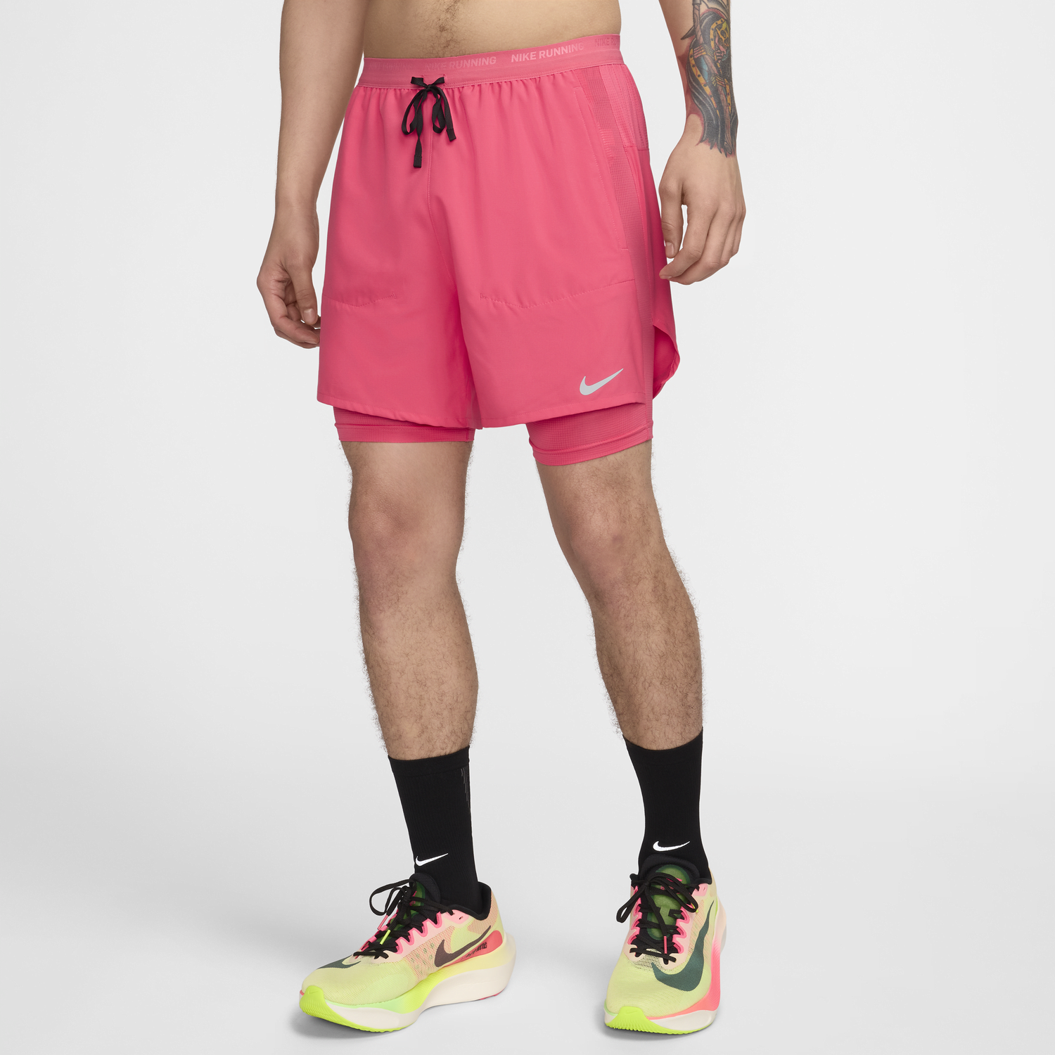 Къси панталони Nike 13cm Dri-FIT Stride Розово | DM4757-629, 0
