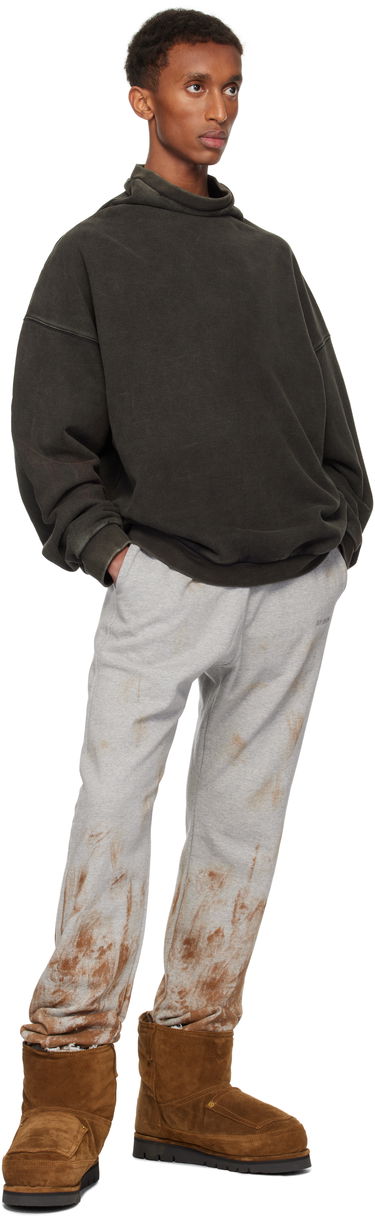 Пуловер We11done Standard Logo Turtleneck Sweatshirt Зелено | WD-TS3-24-731-U-BK, 3