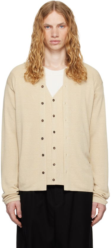Пуловер The Row The Row Lorde Cardigan Бежово | 733-Y660, 0