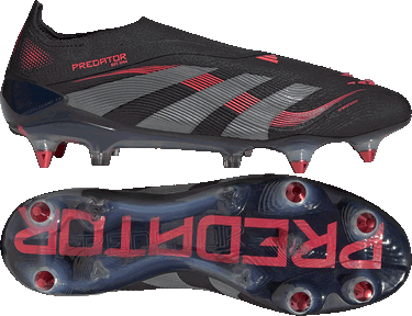 Кецове и обувки adidas Performance Predator Elite Laceless Soft Ground Черно | ID3845, 2