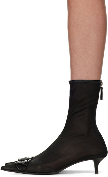 Кецове и обувки Diesel D-Venus Kittie Bt Ankle Boots Черно | Y03409 P3426, 2