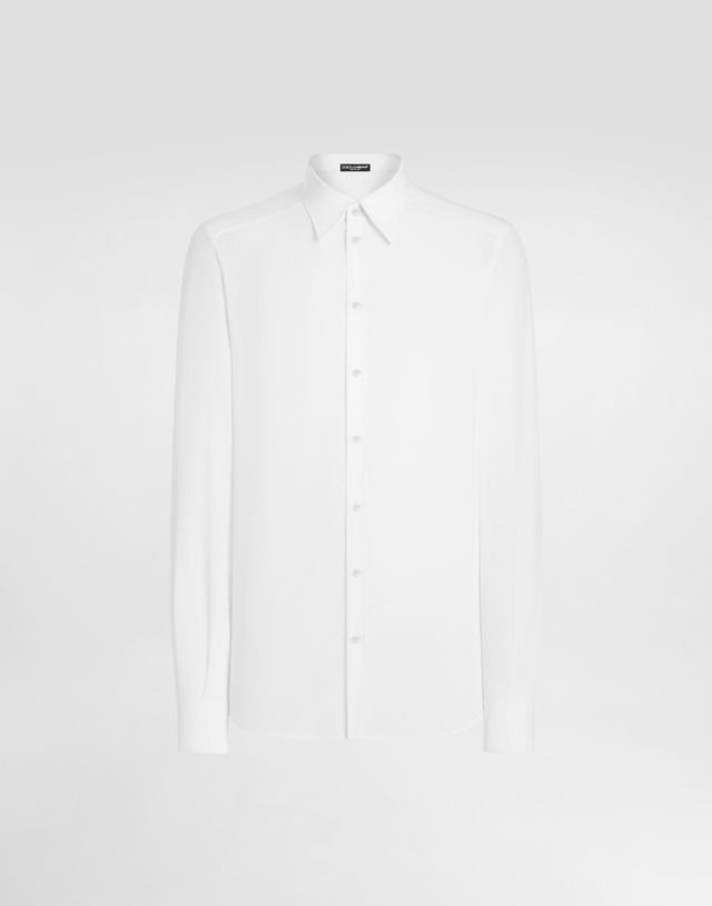 Silk Crêpe De Chine Martini Shirt