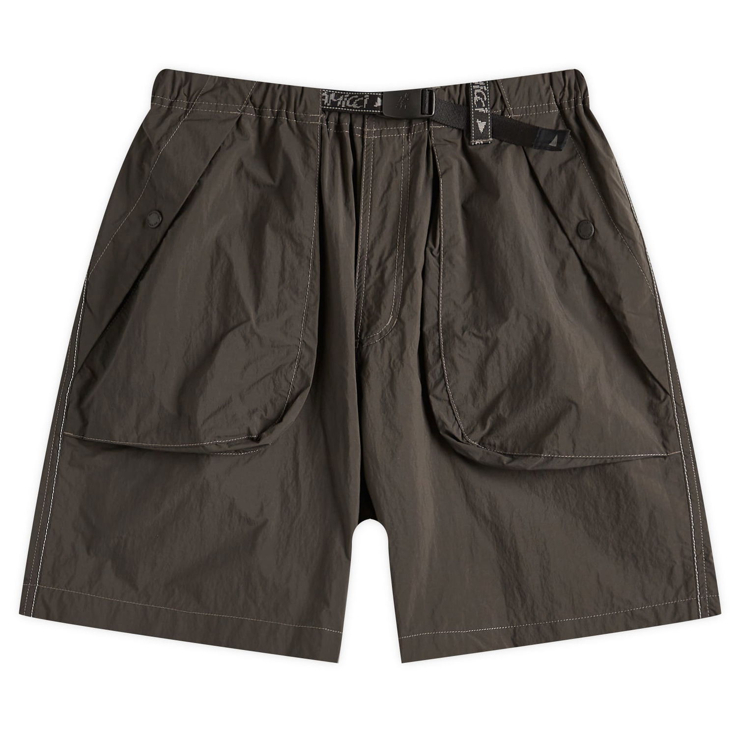 Къси панталони GRAMICCI and wander Collaboration Brushed Nylon Shorts, Size Large Кафяво | GUP5-S3002-M-CHA, 1