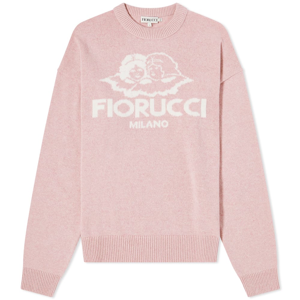 Суитчър Fiorucci Icon Angels Crew Sweat Розово | W14KICA2CPK, 0