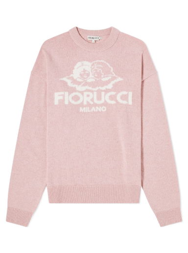 Суитчър Fiorucci Icon Angels Crew Sweat Розово | W14KICA2CPK