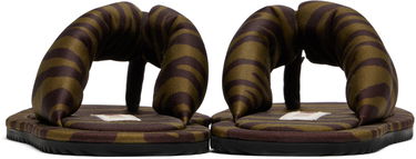 Облекло The Attico Attico Indie Flip-Flops Кафяво | 250WSH00797 PAA014PR, 1