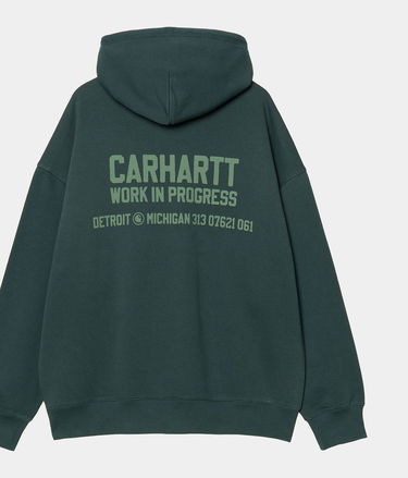 Суитчър Carhartt WIP Carhartt WIP Hooded Distance Sweatshirt Зелено | I035639_9, 1