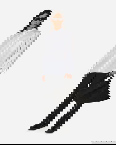 Голяма пазарска чанта Comme des Garçons Small Nylon Canvas Bag Черно | 1K-K202-S23 1, 4