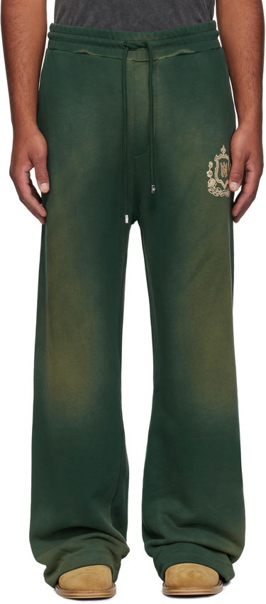 Спортни панталони AMIRI AMIRI 'MA' Crest Sweatpants Зелено | AMJYSP1047, 0