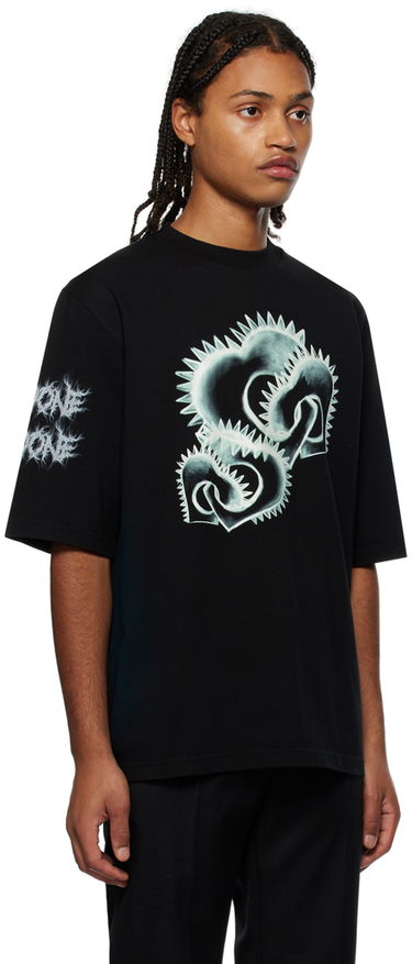 Тениска We11done We11done Graphic Print T-Shirt Черно | WD-TT3-23-748-U-BK, 1