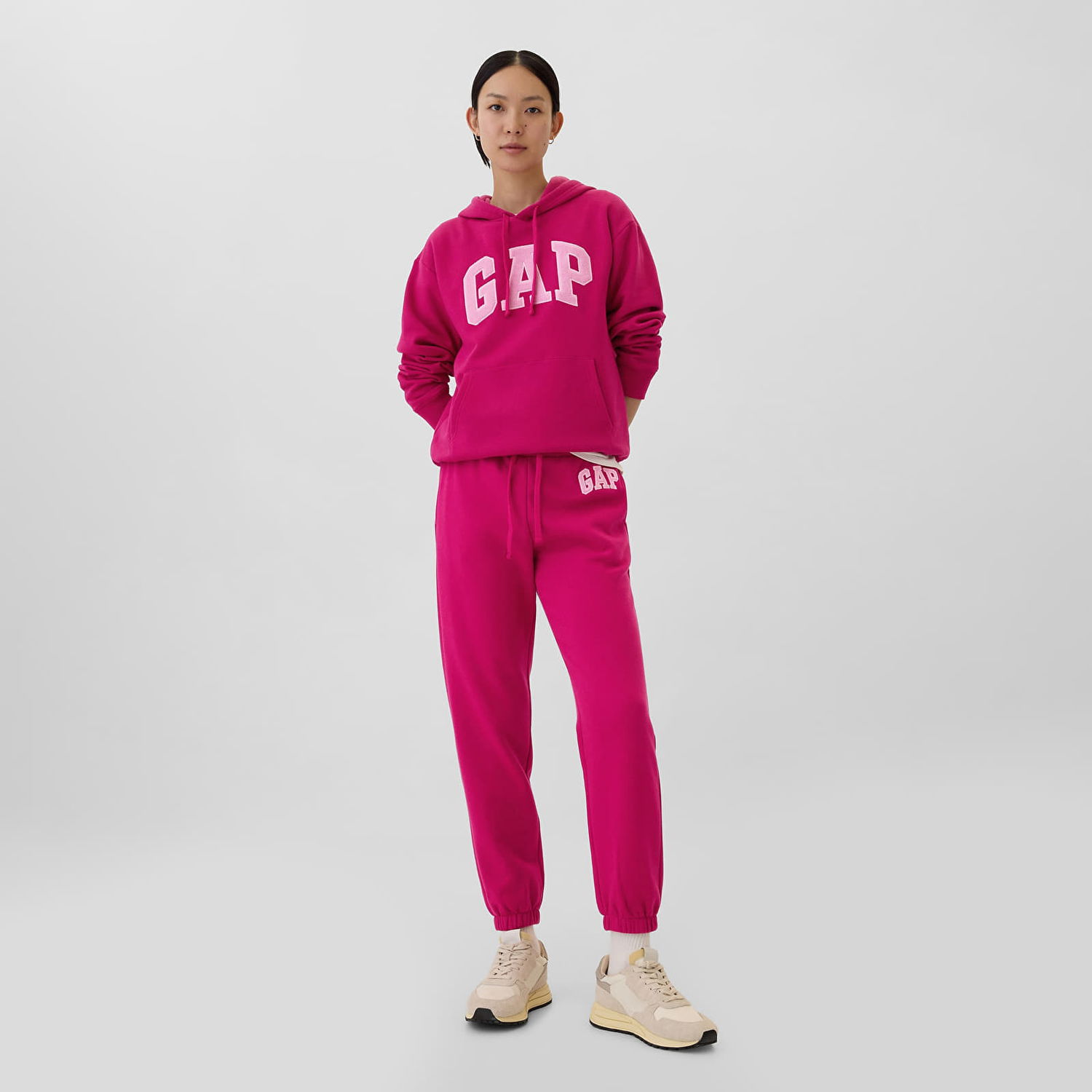 Панталони и дънки GAP Logo Jogger Bright Beet XS Розово | 873023-09, 0