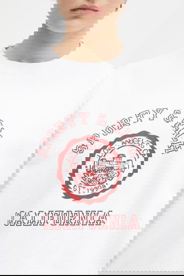 Суитчър Sporty & Rich Sporty & Rich California Emblem Crewneck Sweatshirt Бяло | ST071606508WH01, 3