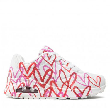 Кецове и обувки Skechers Uno Розово | 155507-WRPK, 5