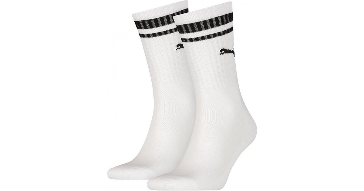 Чорапи Puma Puma Crew Heritage Stripe Socks Бяло | 100000950-002, 1