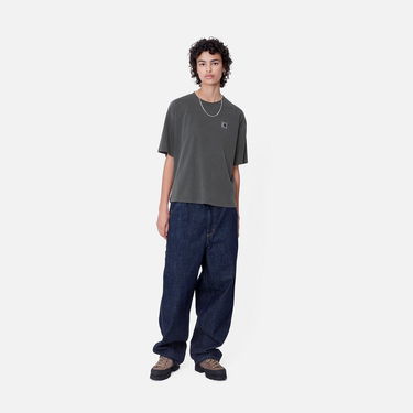 Тениска Carhartt WIP Garment Dyed Relaxed Fit T-Shirt Зелено | I033051_32, 2