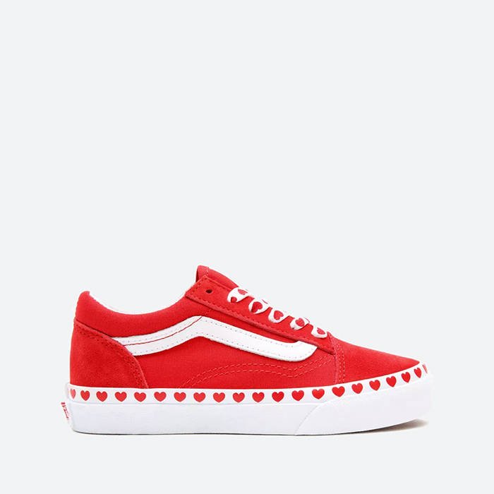 Кецове и обувки Vans Old Skool Heart Foxing Червено | VN0A4UHZ30V, 1