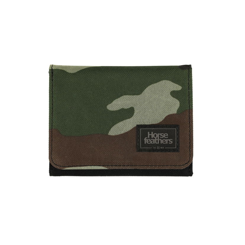 Портфейл Horsefeathers Ward Wallet Camo Зелено | AM184A