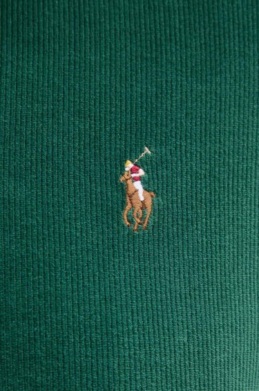Поло тениска Polo by Ralph Lauren Corduroy Polo Shirt Зелено | 710909633005, 4