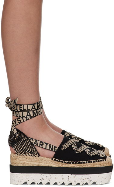 Кецове и обувки Stella McCartney Platform Espadrilles Черно | 800159N0222, 0