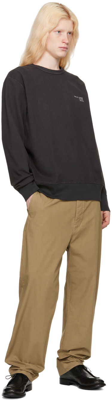 Пуловер rag & bone Damon Sweatshirt Черно | MBC23HT022DJ22, 3