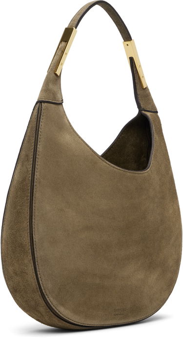 Чанта през рамо Savette Savette Small Florence Suede Shoulder Bag Зелено | H-036-03-03, 2