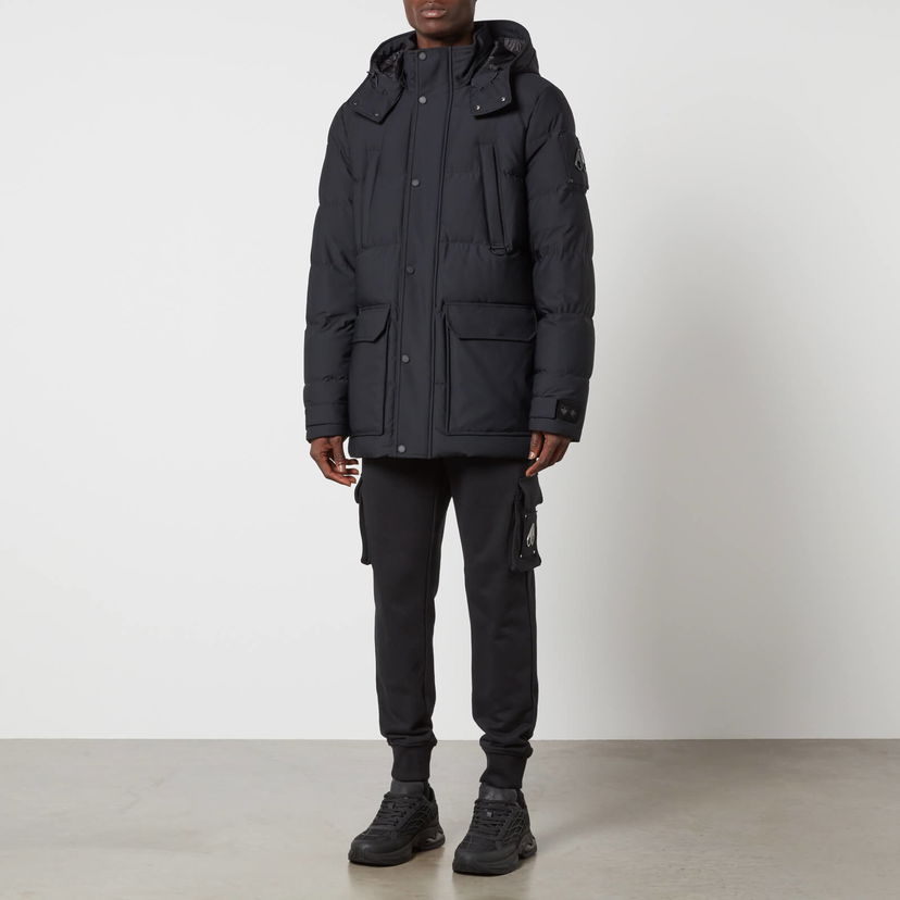 Парка Moose Knuckles Nylon Blend Down Coat Черно | M32MJ152-292