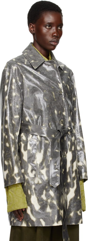 Дъждобран Dries Van Noten Dries Van Noten Water Repellent Mac Coat Сиво | 251-010209-1108, 1