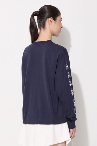Тениска WOOD WOOD Long Sleeve T-Shirt With Print Лилаво | 12021505.2434, 1