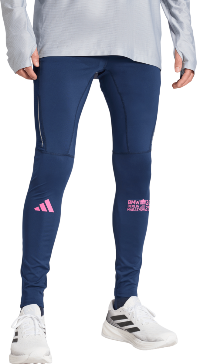 Клинове adidas Originals BMW Berlin Marathon 2025 Running Tights Синьо | jz6447, 0