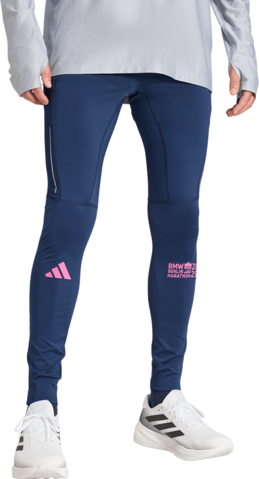 Клинове adidas Originals BMW Berlin Marathon 2025 Running Tights Синьо | jz6447, 0