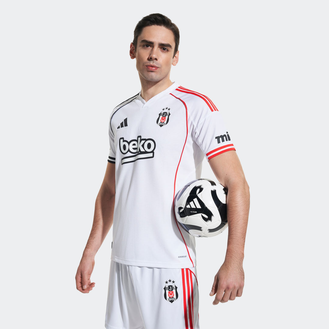 Фланелка adidas Performance Beşiktaş JK 25/26 Home Jersey Бяло | JD1418, 0