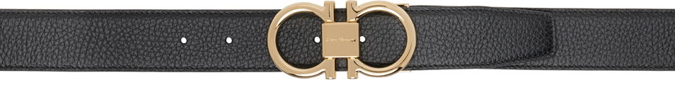 Колани FERRAGAMO Salvatore Ferragamo Gancini Reversible Belt Сиво | 764164 679938055, 0