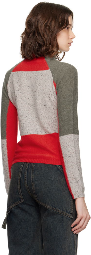 Пуловер Eckhaus Latta Eckhaus Latta Racer Color-Block Turtleneck Многоцветен | 8259-EL-PF25-W -, 2
