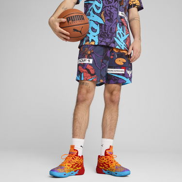 Къси панталони Puma Melo Phoenix Basketball Shorts Лилаво | 630689_01, 2