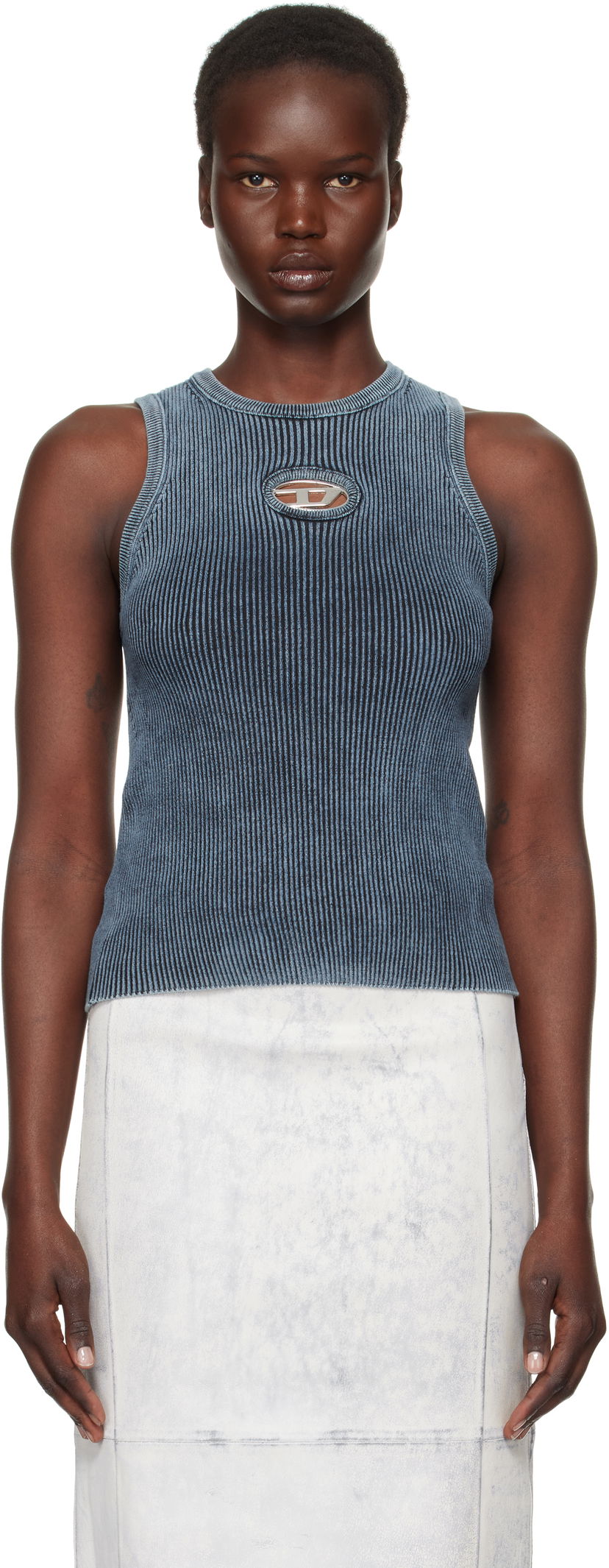 Потник Diesel Anchor Slim-Fit Tank Top Синьо | A14817 0ANAH