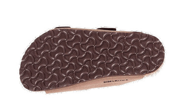 Кецове и обувки Birkenstock Arizona Birko-Flor Nubuck Mocha Кафяво | 0151181/0151183, 1