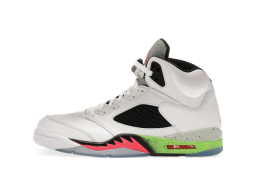 Кецове и обувки Jordan Jordan 5 Retro "Poison Green" Бяло | 136027-115